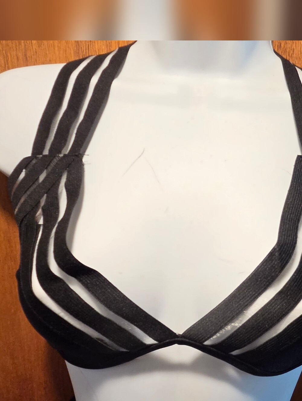 Sheer Addiction NEW Bathing Suit/bra Set SzM/L - Picture 5 of 9